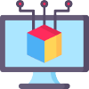 software systems integration icon